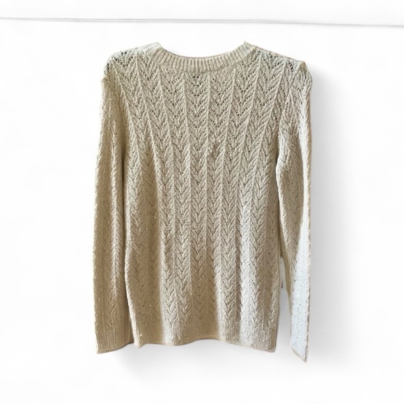 Talbots Creamy White Sweater - Picture 3 of 6